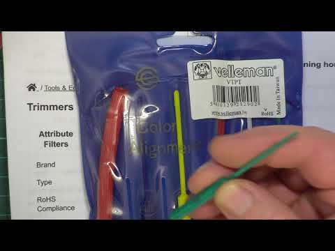 Alignment tools used in UK CB radio servicing