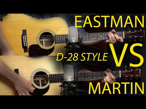 Eastman E20D vs Martin D28