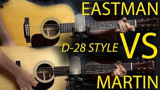 Video thumbnail for Eastman E20D vs Martin D28 by Ian Meadows