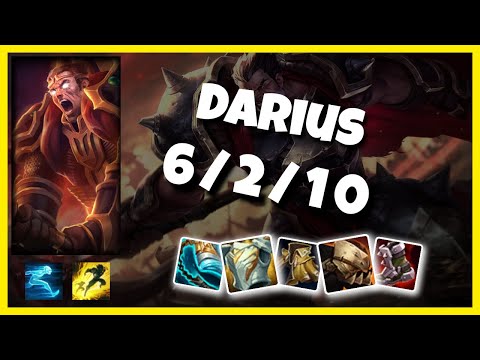 Darius vs Jayce 11.5 Top Lane S11 Challenger Gameplay (6/2/10) - KOREAN