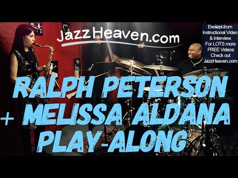 *Jazz Drum Set* Mastery Ralph Peterson Quartet feat. Melissa Aldana: JazzHeaven.com Drum Video