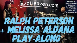 *Jazz Drum Set* Mastery Ralph Peterson Quartet feat. Melissa Aldana: JazzHeaven.com Drum Video