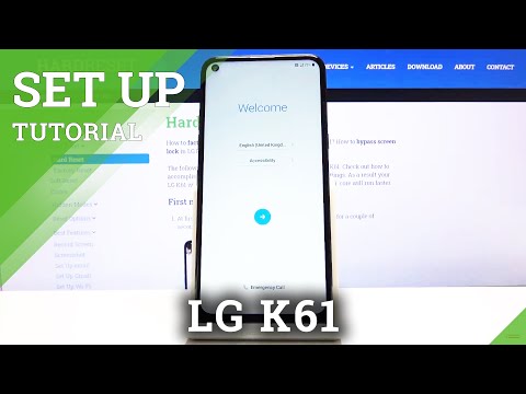 How to Configure LG K61 - Initialization Setup
