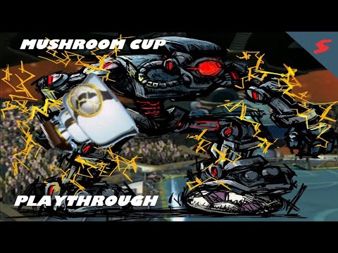 "Mushroom Cup Super Team" Super Mario Strikers | Mario Smash Football Playthrough (Superstar)