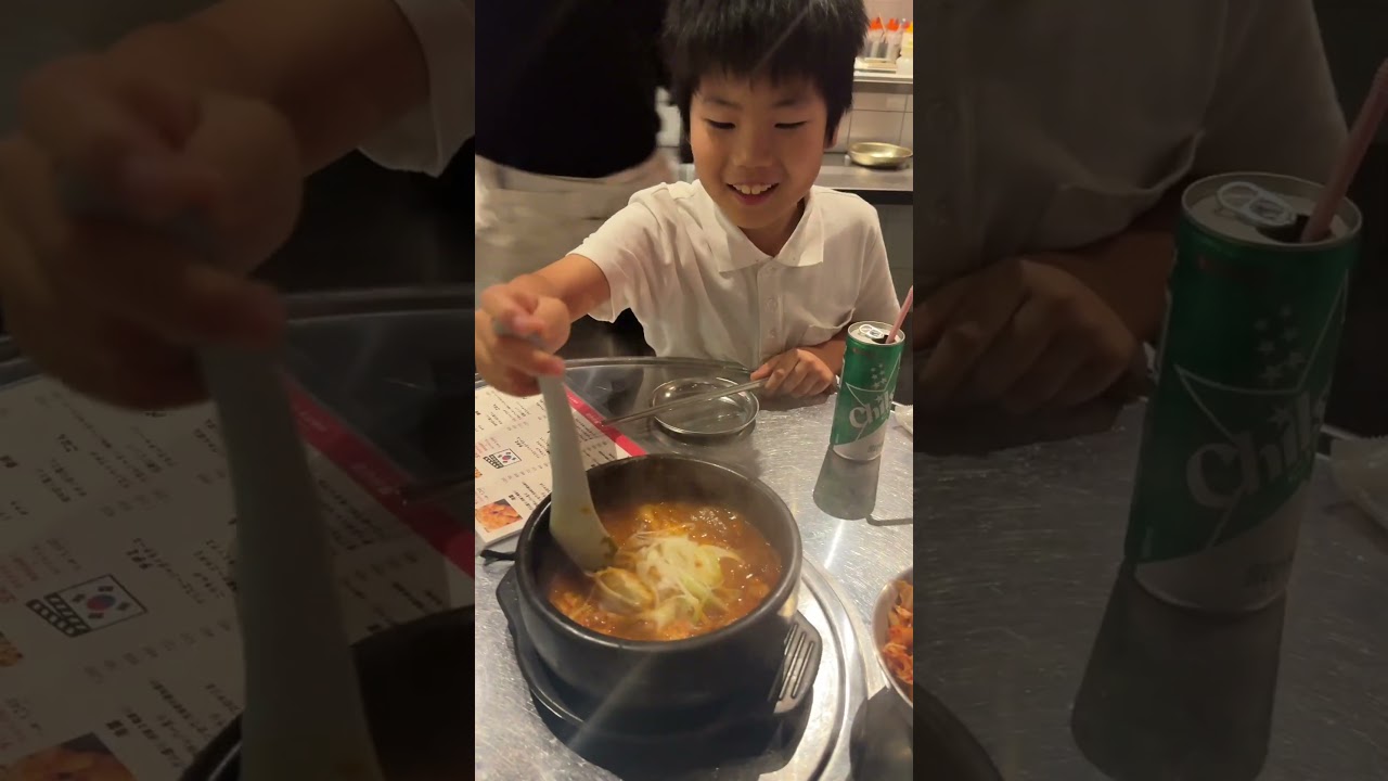 【5人姉弟1•3•5番目】韓国料理を食べにきた