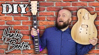 Video thumbnail for Build A Guitar Yourself? Harley Benton DIY Guitar Kit Review and Demonstration by Mykola MrHardGuitar - Guitar Reviews And Lessons