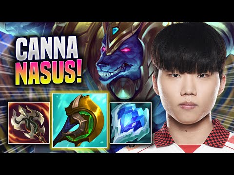 CANNA IS A GOD WITH NASUS! - DK Canna Plays Nasus TOP vs K'sante! | Preseason 2023