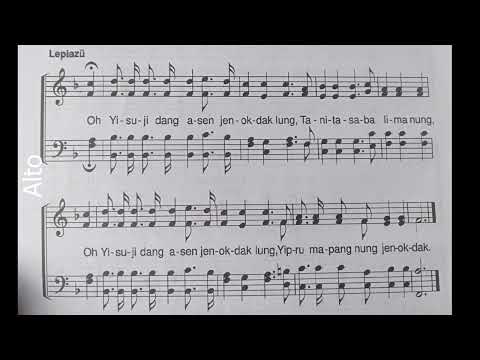 Ao hymnal no. 359 || Yipru mapang nung jenokdak || A shelter in the time of storm || all parts piano