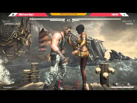 MKX Losers Finals @ Buffalo Brawl - YOMI MIT vs YOMI Forever King Jr [720p/60fps]
