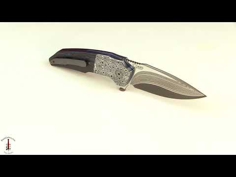 A6 Middi Premium with Damasteel, Arctic Storm FatCarbon, and SG2 Damascus San Mai (Ceramic IKBS)