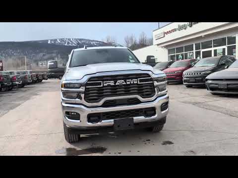 2026 Ram 3500 Big Horn 4x4 Crew Cab 8' Box in White for sale at Frontier Chrysler Dodge Jeep Ram Fiat Ltd. in Smithers, BC