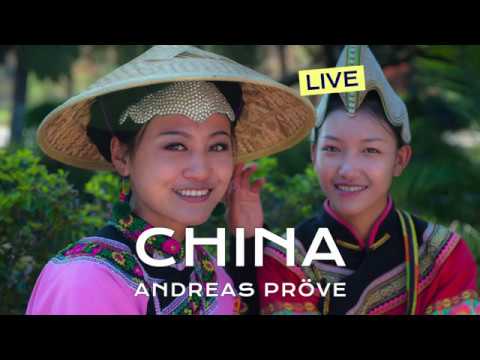 Grußbotschaft vom ANDREAS PRÖVE zum Live Vortrag: "CHINA - Abenteuer Jengtse" - Familienvortrag