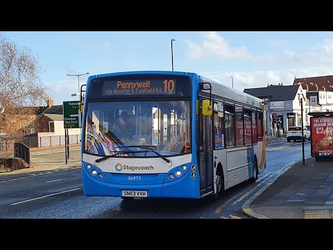 FLAT OUT: Route 939 | SN63VVH/36973 - Stagecoach North East: ADL E20D/ADL Enviro 200