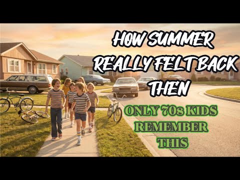How Summer Really Felt Back Then | Only 70s Kids Remember This