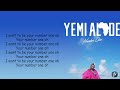 Yemi Alade - Number One - LYRICS
