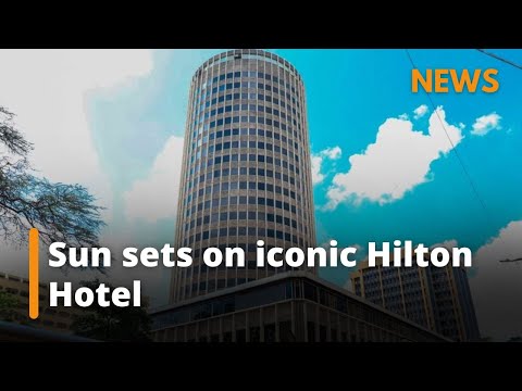 O sol finalmente se põe no icônico Hotel Hilton