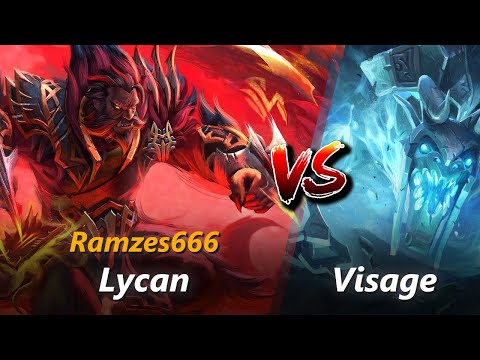 How to Lycan mid vs Visage (feat. Ramzes666) | First 10 minutes