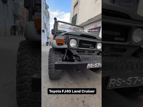 Thumbnail for TOYOTA FJ40 on the streets of #lagos #portugal . #shorts #overlanding #toyota #offroad #4x4 #classic by Toyota Classic, Toyota FJ40, Toyota