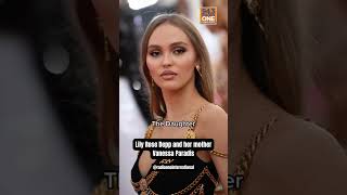 Lily Rose Depp and her mother Vanessa Paradis