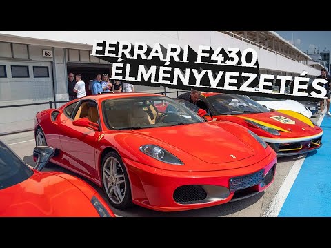 Ferrari F430 vezetés versenypályán | élményvezetés.hu