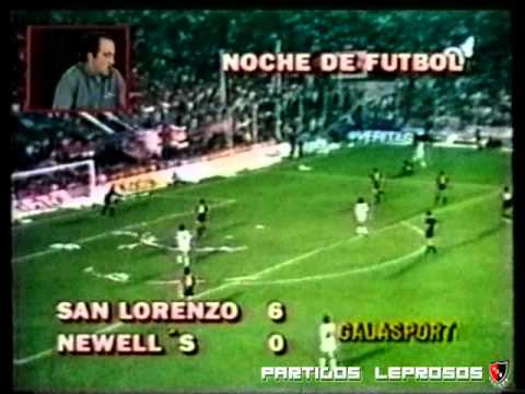 1992 - Libertadores - Primera Fase - Newell's 0 - 6 San Lorenzo