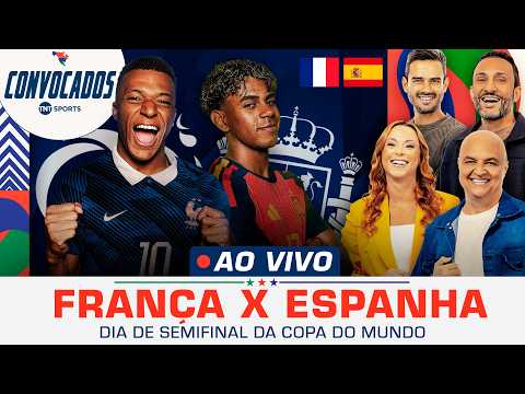 É FRANÇA X ESPANHA! É MBAPPÉ X YAMAL! É SEMIFINAL! BECHLER, TAYNAH, VSR E ANDRÉ PROJETAM O JOGO