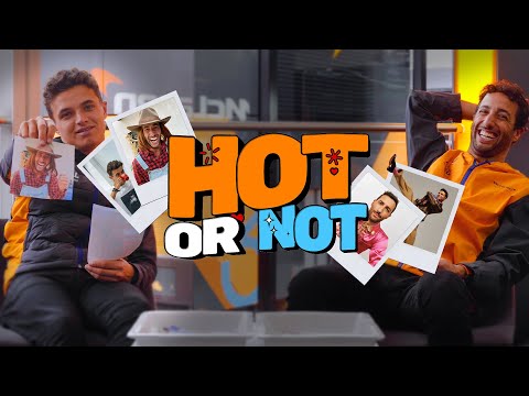Lando Norris and Daniel Ricciardo Play 'Hot or Not?'