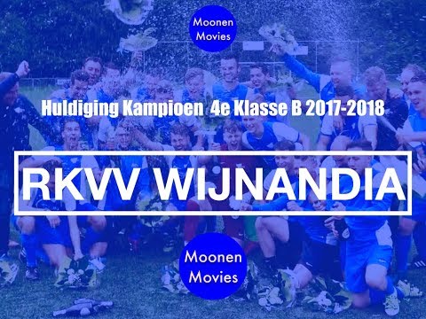 Huldiging RKVV Wijnandia 06-05-2018