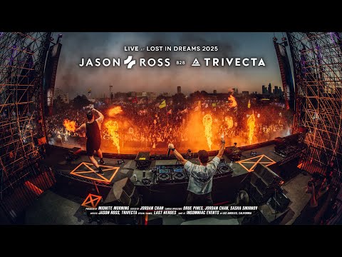 JASON ROSS B2B TRIVECTA LIVE @ LOST IN DREAMS 2025 (FULL SET) 4K