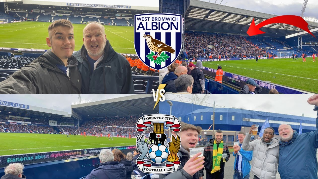 WBA VS COVENTRY CITY (VLOG) *SKY BLUE INVASION, AS ALBION LOSE AGAIN AT HOME!*