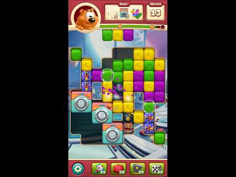 Toon Blast Level 6320 - NO BOOSTERS 🐻🐺🐱 | SKILLGAMING ✔️