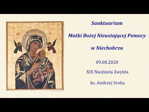 XIX Niedziela Zwykła - ks. Andrzej Sroka - 09.08.2020r.