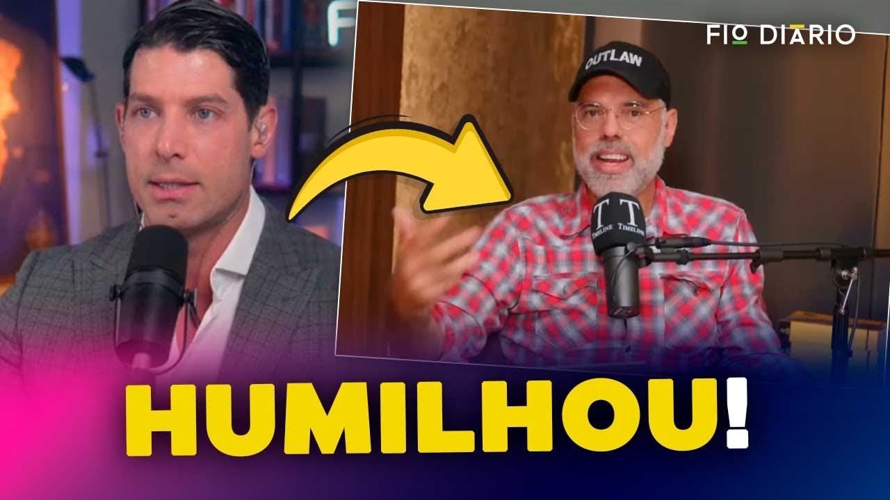 DINO IRONIZA ALLAN DOS SANTOS E FICA SEM RESPOSTA