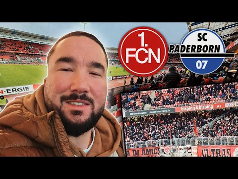 WURDE NÜRNBERG BETROGEN? 😱 3 TORE NICHT GEZÄHLT ⚽️ 1. FC Nürnberg vs SC Paderborn | Stadionvlog 🏟⚽️