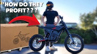 This 72v dirt bike is cheaper than a Mac Book! 