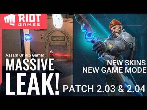Valorant Massive LEAK Patch 2.03 & 2.04 | New Skin | New Game Mode | New Agent | Assam Or Pro Gamer