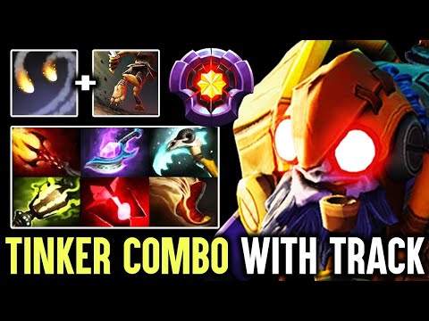 The Reason Why Tinker Combo With Track Is Annoying - W1sh Tinker Beautiful Plays Dota 2