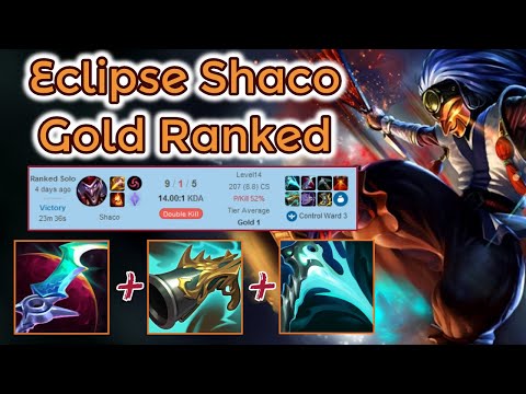 Eclipse Shaco Jungle to Diamond - Season 11 [League of Legends] Full Gameplay - Infernal Shaco