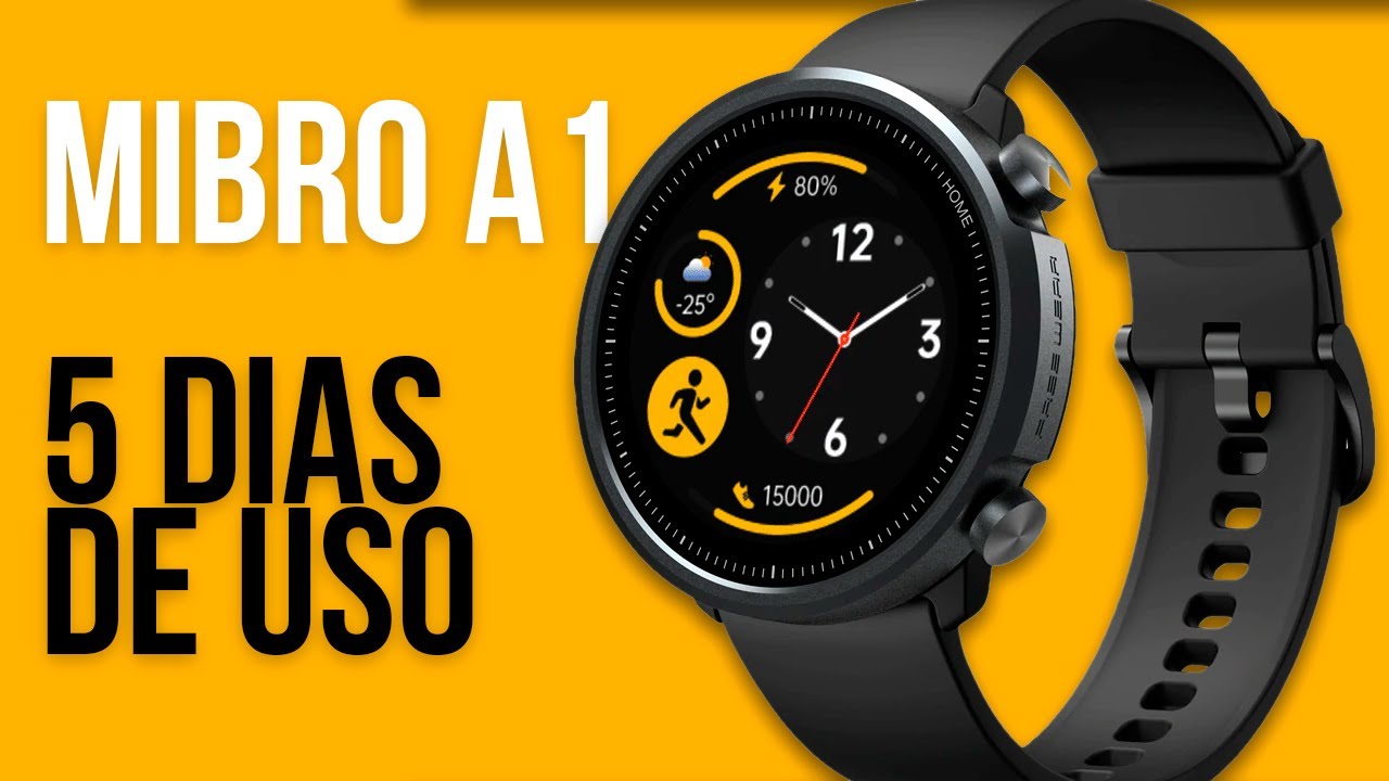 Watch MIBRO A1 - 5 DIAS DE USO - Valeu a pena Now MIBRO A1 - 5 DIAS DE USO - Valeu a pena