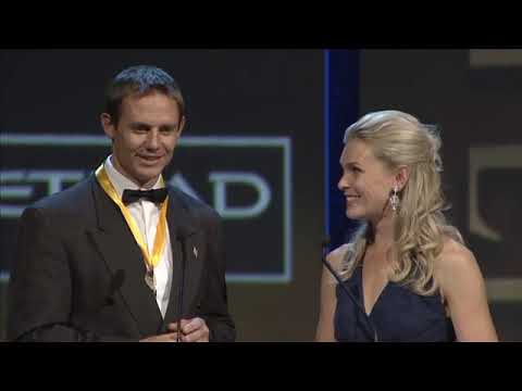 SAHOF Dinner 2012 - Stephen Larkham - Induction
