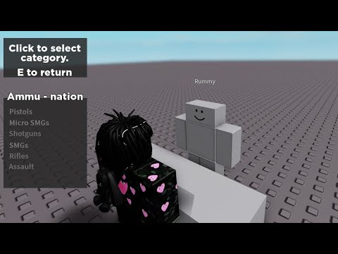 Roblox - New Advanced Gun Shop/Store