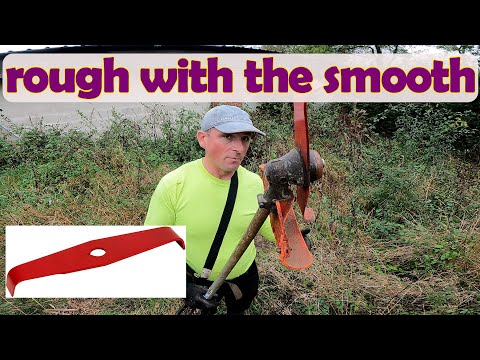 Watch how good the Oregon mulching blade is