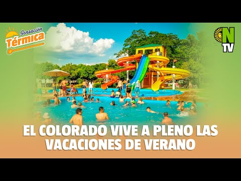 El Colorado apuesta al turismo familiar con su parque acuático y un camping gratuito