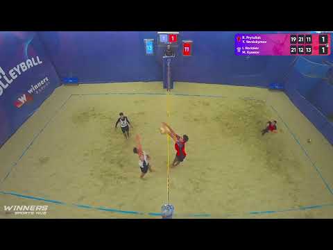 11:40 R. Prytuliak / Y. Yevdokymov - I. Horiaiev / M. Kyselov 22.10.2022 | Winners Beach Volleyball