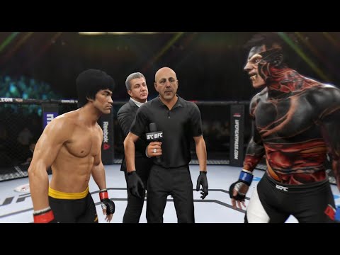 Bruce Lee vs. Horrible Demon - EA Sports UFC 2 - Dragon Fights 🔥🐲