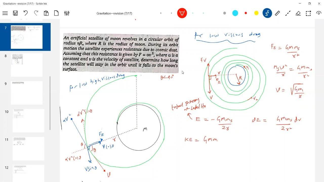 gravitation revision