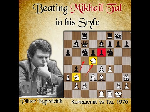 Beating Mikhail Tal in his style | Kupreichik vs Tal 1970