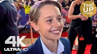 Finley Hobbins on Dumbo and message of acceptance at London premiere video