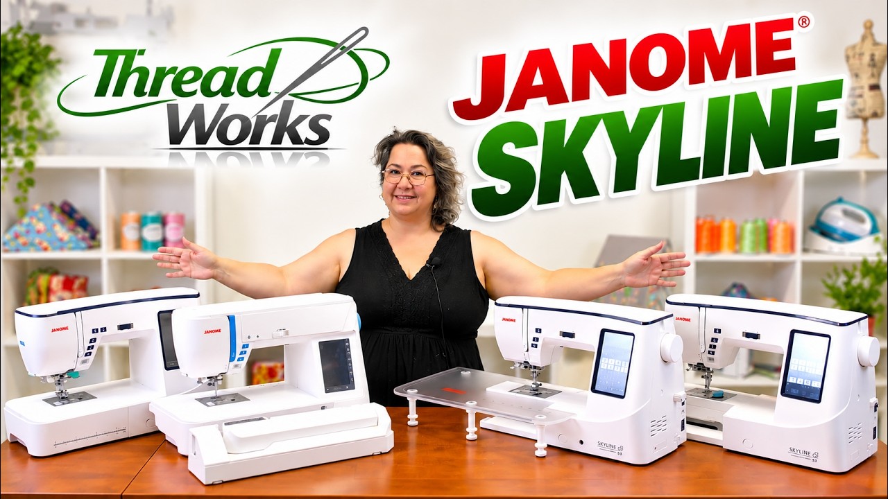 Janome Skyline Machine Tour