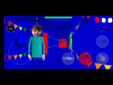 Patton Gilliam's Basics 15th Birthday Special NSPC Gameplay (Baldi's Basics Mod)